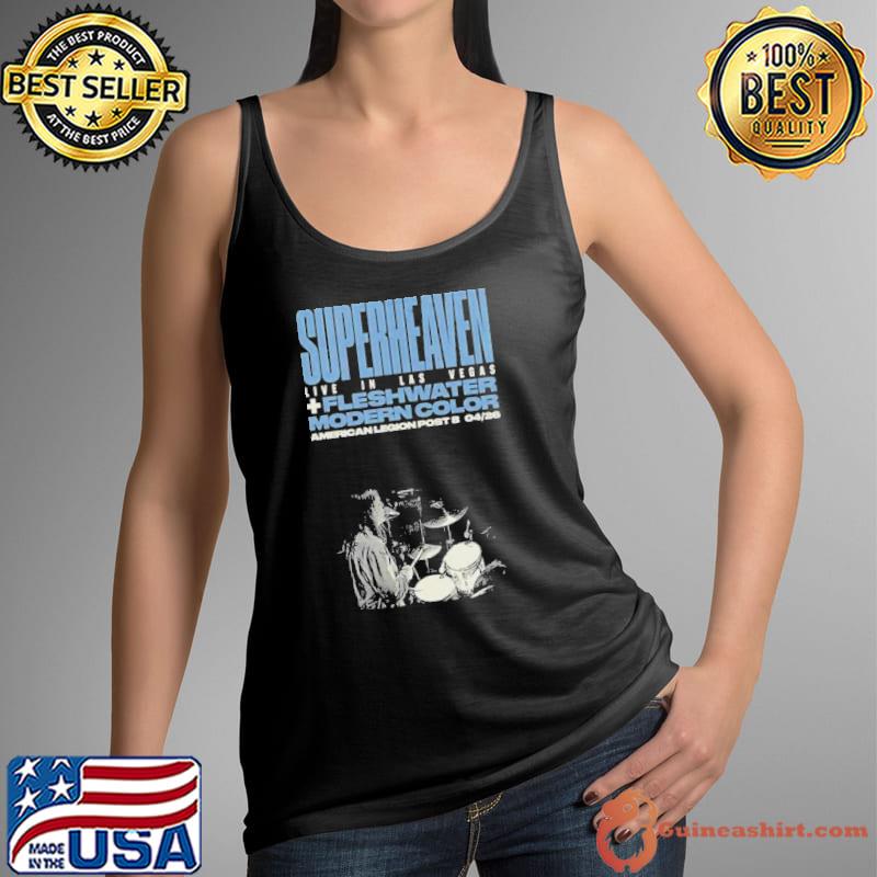 Superheaven Live In Las Vegas Fleshwater Modern Color American Legion Post 8 April 26 2024 s Tank Top