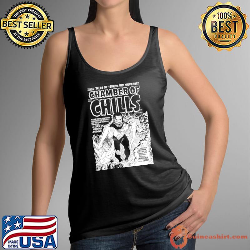 Tales Of Terror And Suspense Chamber Of Chills He Came From The Burning The Horror T-Shirt