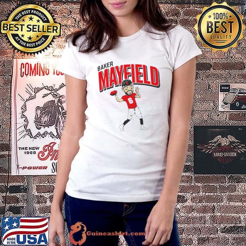 Tampa Bay Buccaneers Baker Mayfield Caricature shirt