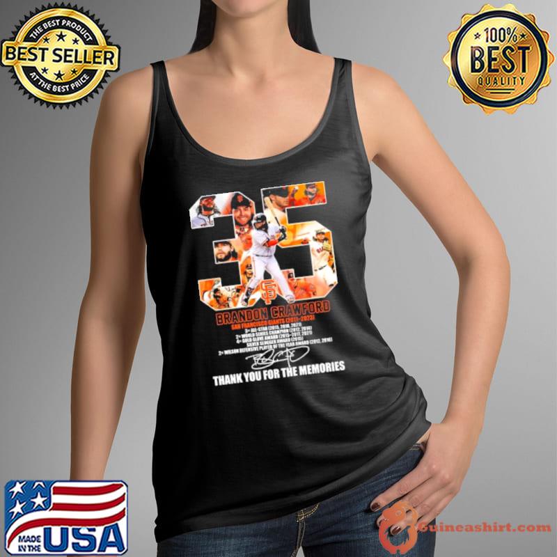 Thank You Legend Brandon Crawford Sf Giants Shirt