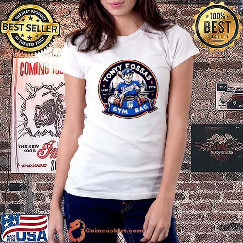 Tony Fossas Gym Bag logo shirt