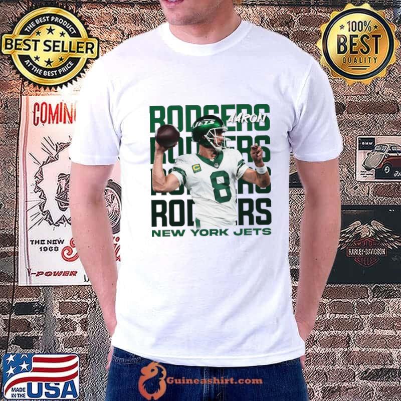 Top aaron Rodgers Name Repeat American football quarterback for the New York Jets T-Shirt