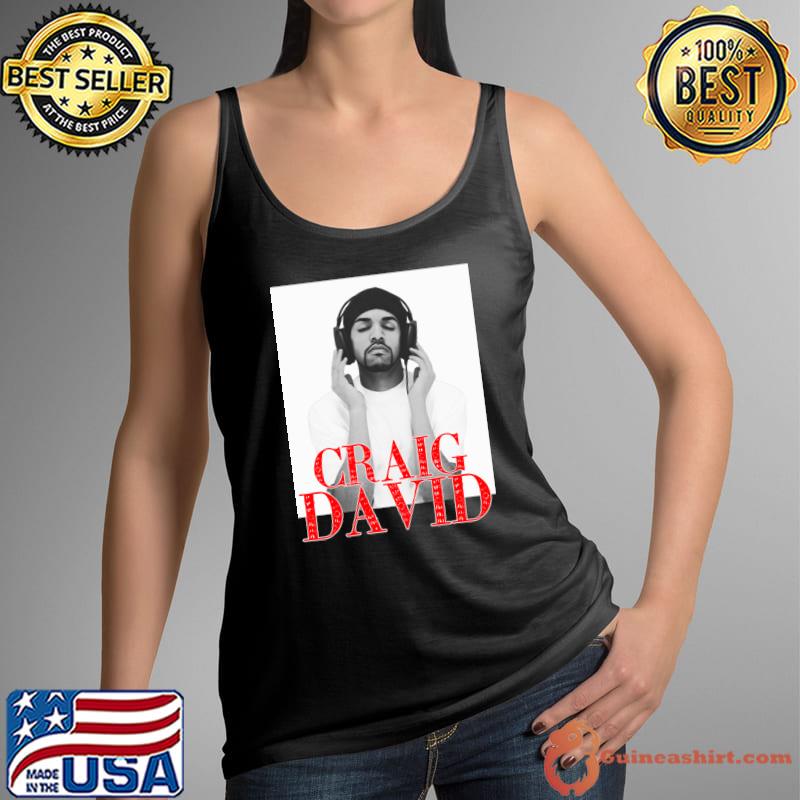 Top british singer and songwriter craig david T-Shirt Tank Top