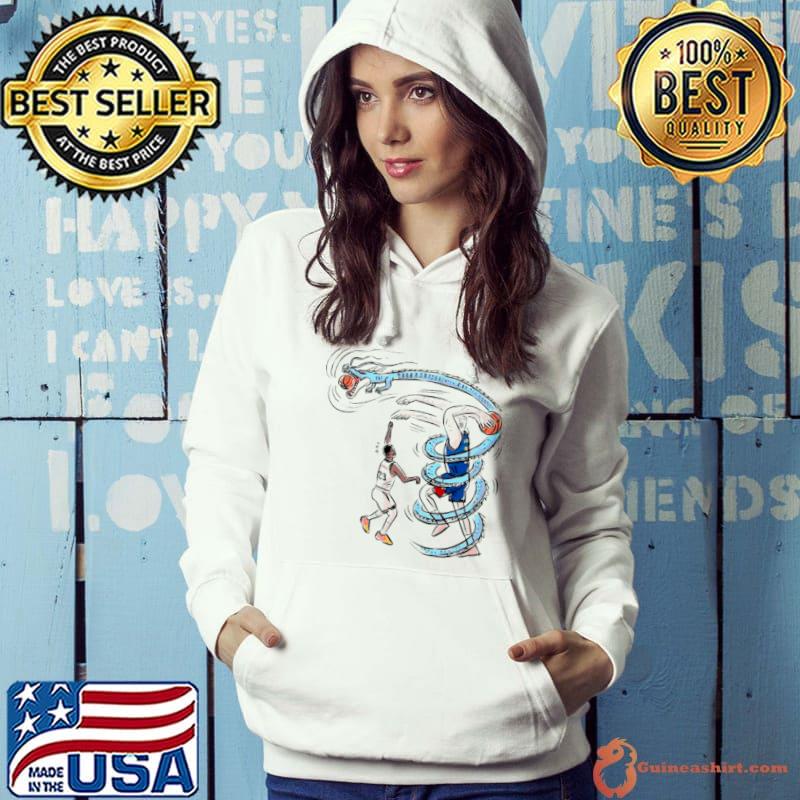Top denver Nuggets Nikola Jokić Basketball Dragon Shooting s Hoodie