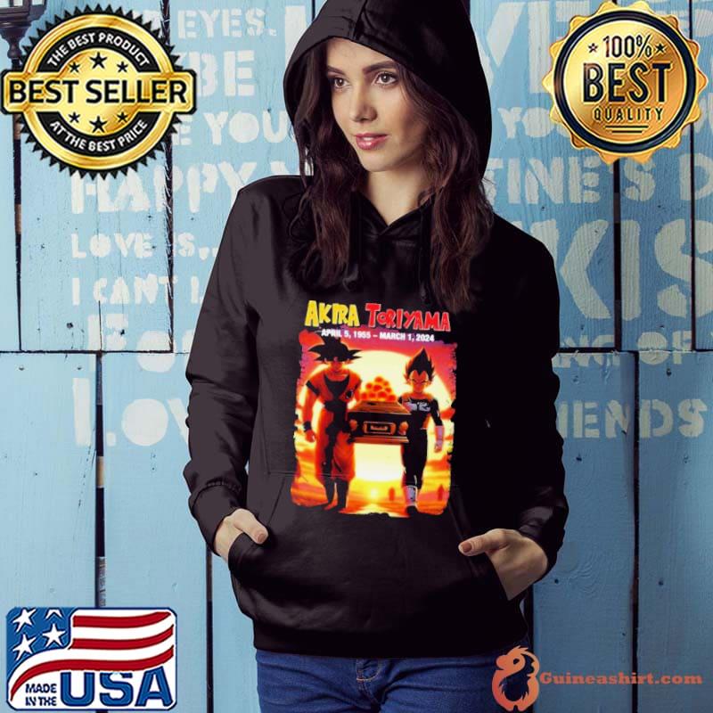 Top dragon Ball Z RIP Akira Toriyama (1955-2024) Shirt Hoodie
