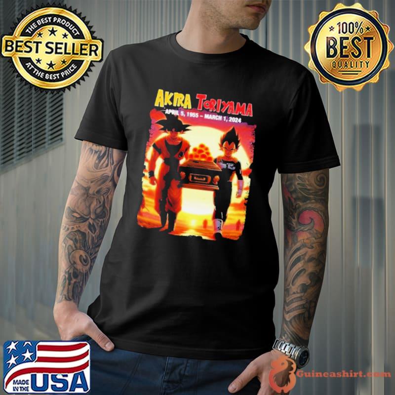 Top dragon Ball Z RIP Akira Toriyama (1955-2024) Shirt Unisex