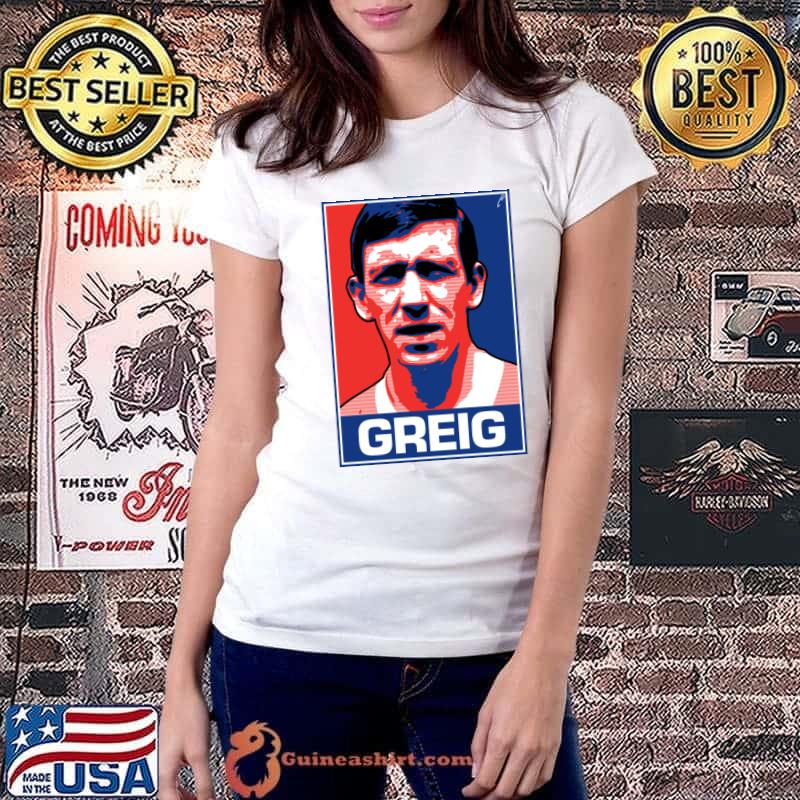 Top greig Scottish former professional footballer RANGERS T-Shirt Ladiestee