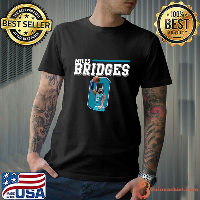 Top miles Bridges American professional basketball player for the Charlotte Hornets T-Shirt