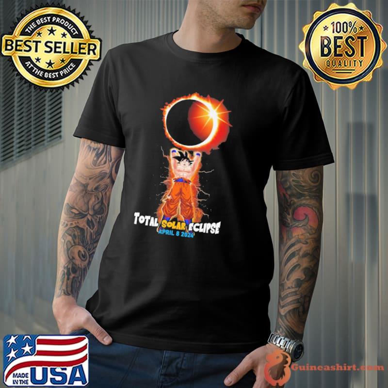 Total solar elipse apri 2024 dragon ball goku s Unisex