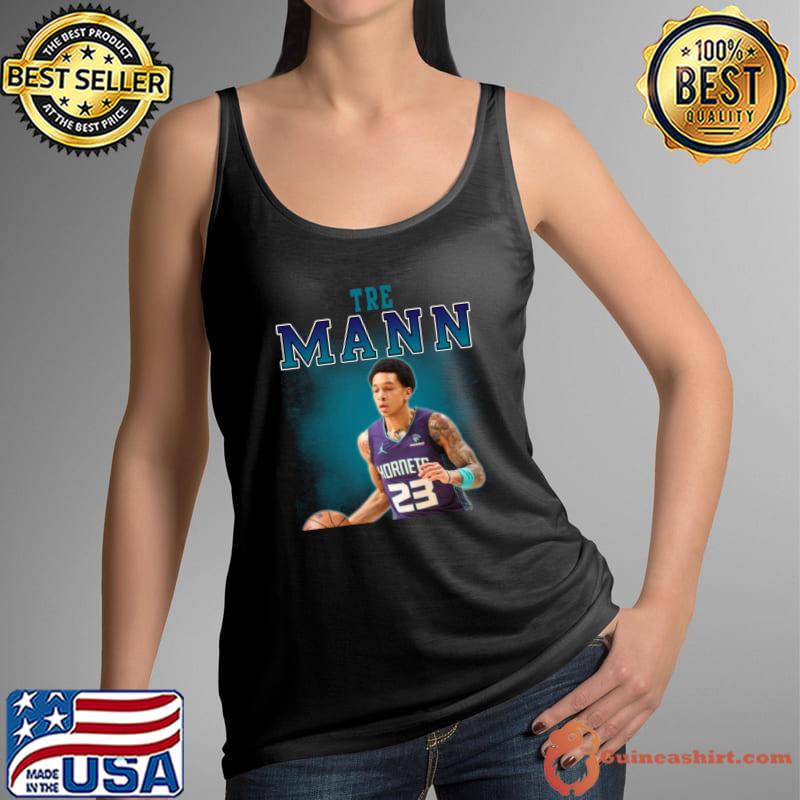 Tre Mann American professional basketball player the Charlotte Hornets T-Shirt