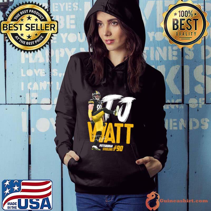 Trent Jordan Watt signature american football linbacker T-Shirt Hoodie