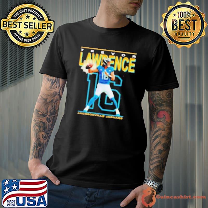 Trevor Lawrence Jacksonville Jaguars NFL football player shirt