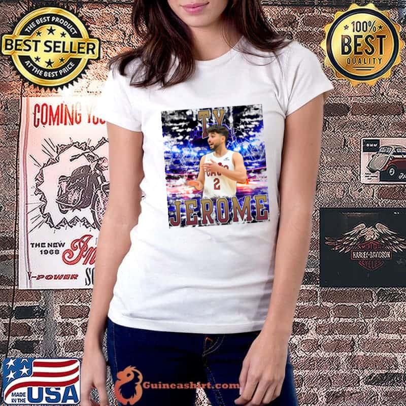 Ty Jerome American professional basketball player for the Cleveland Cavaliers T-Shirt Ladiestee
