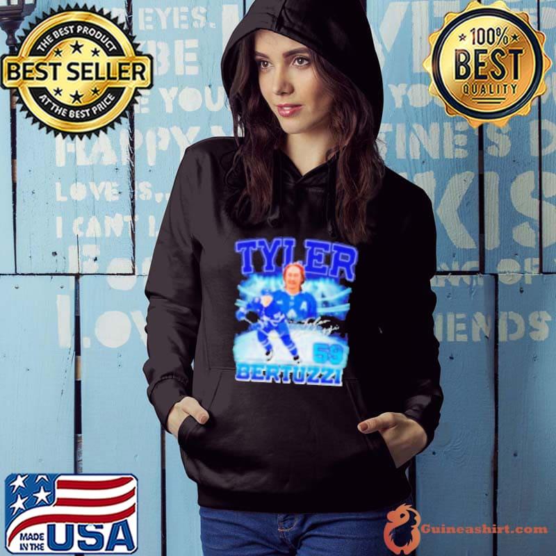 Tyler Bertuzzi 59 hockey player signature s Hoodie