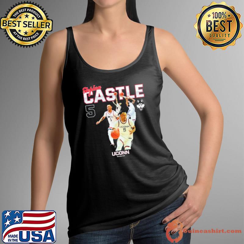 Uconn Huskies 2024 NCAA Men’s Basketball Stephon Castle 2023 – 2024 Post Season Shirt