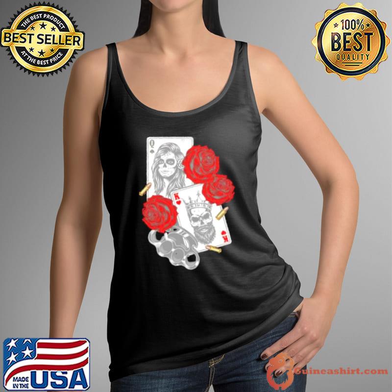Unique gangsta concept playing card s Tank Top