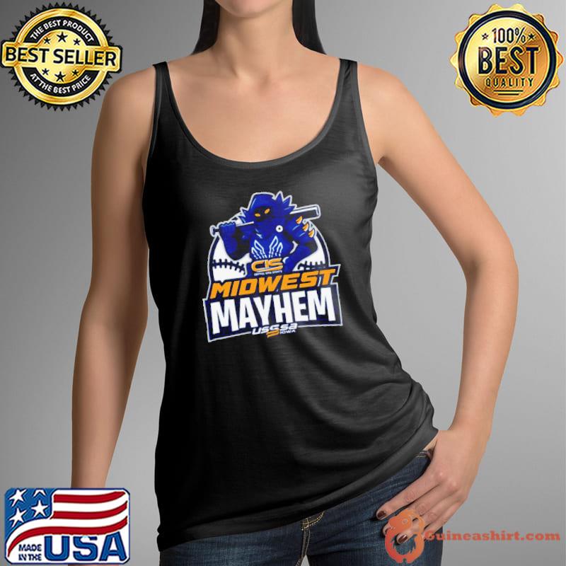USSSA Iowa Baseball CIS Midwest Mayhem 2024 logo shirt