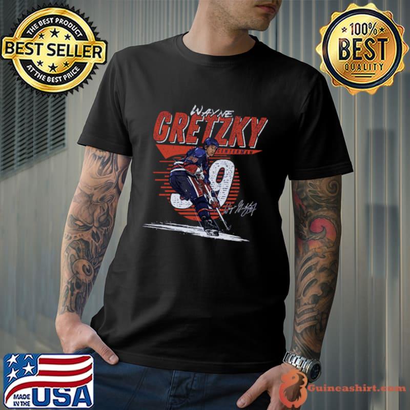Wayne Gretzky Edmonton Comet Canadian former professional ice hockey signature T-Shirt
