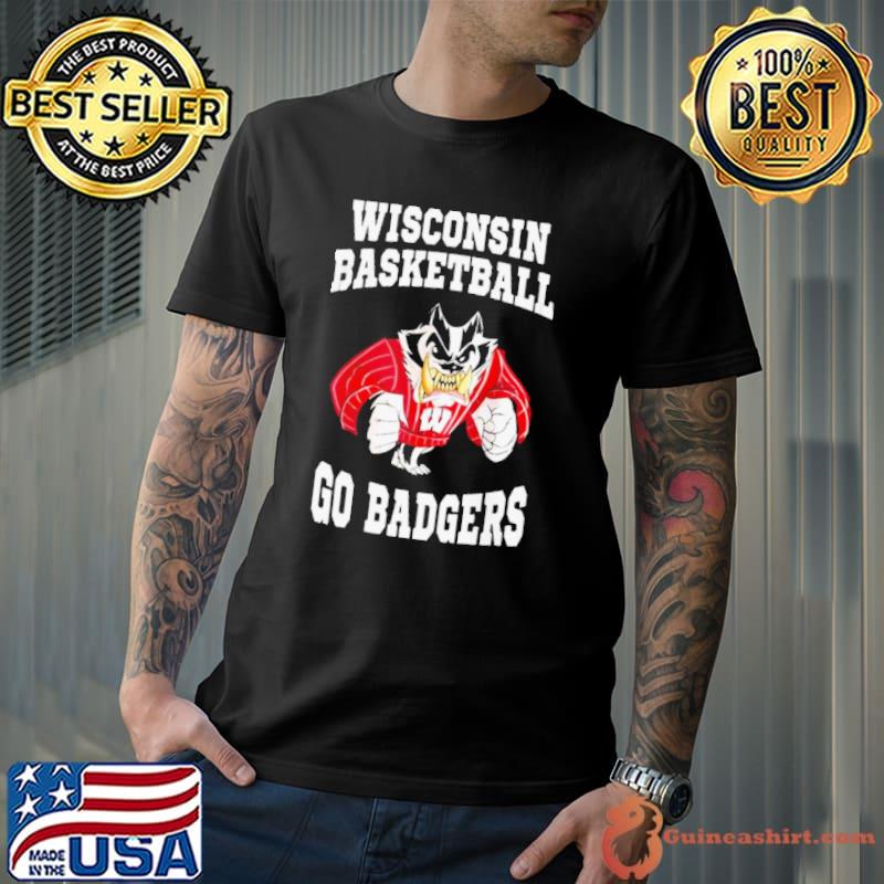 Wisconsin badgers basketball go badgers mascot Shirt Unisex