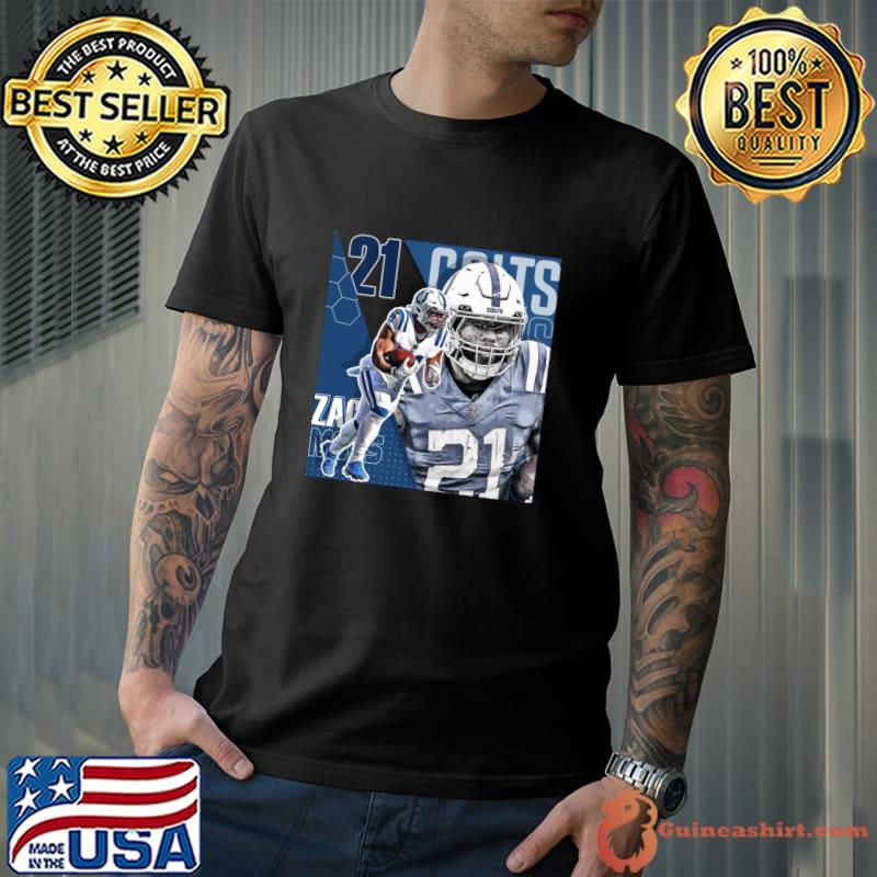 Zack Moss American football running back for the Indianapolis Colts T-Shirt