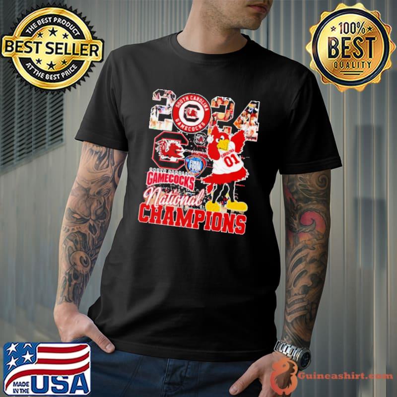 2024 South Carolina Gamecocks Mascot National Champions Shirt