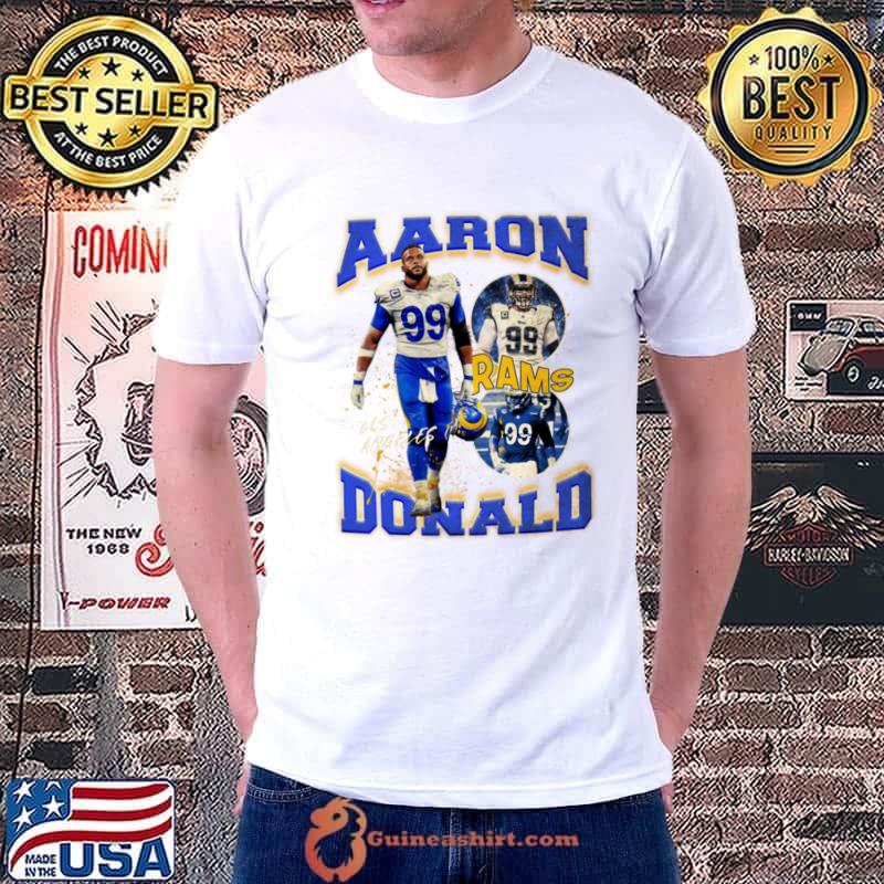 Aaron Donald Bootleg American football defensive tackle for the Los Angeles Rams T-Shirt