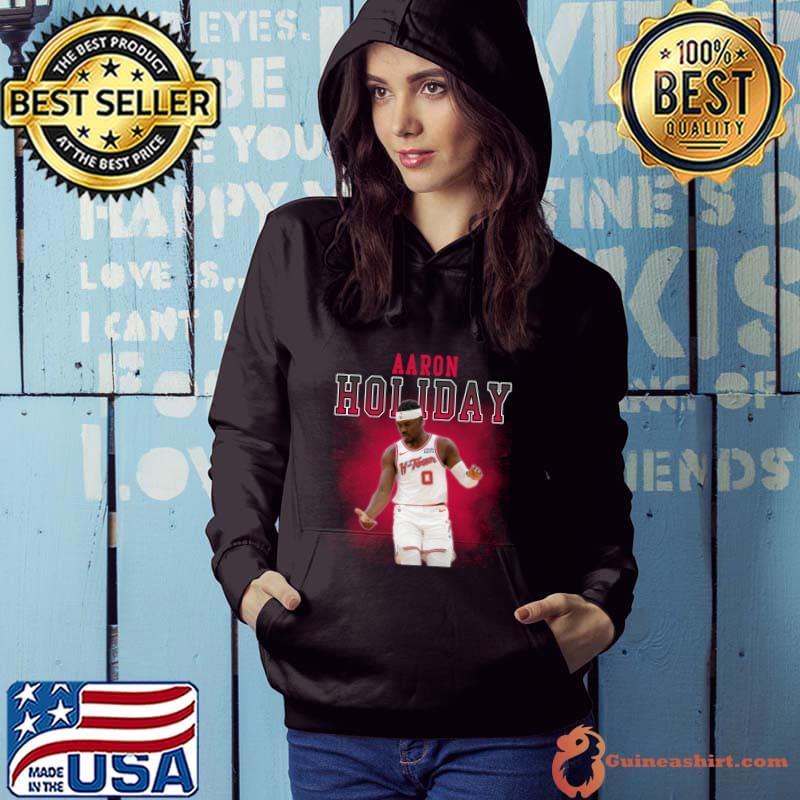 Aaron Holiday American professional basketball player for Houston Rockets T-Shirt Hoodie