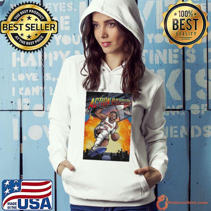 Action Brunson New York Knicks basketball player s Hoodie