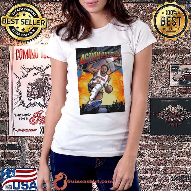 Action Brunson New York Knicks basketball player shirt