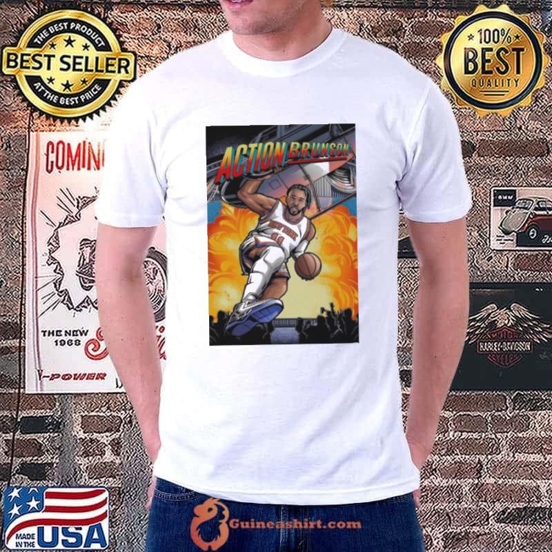 Action Brunson New York Knicks basketball player s Unisex