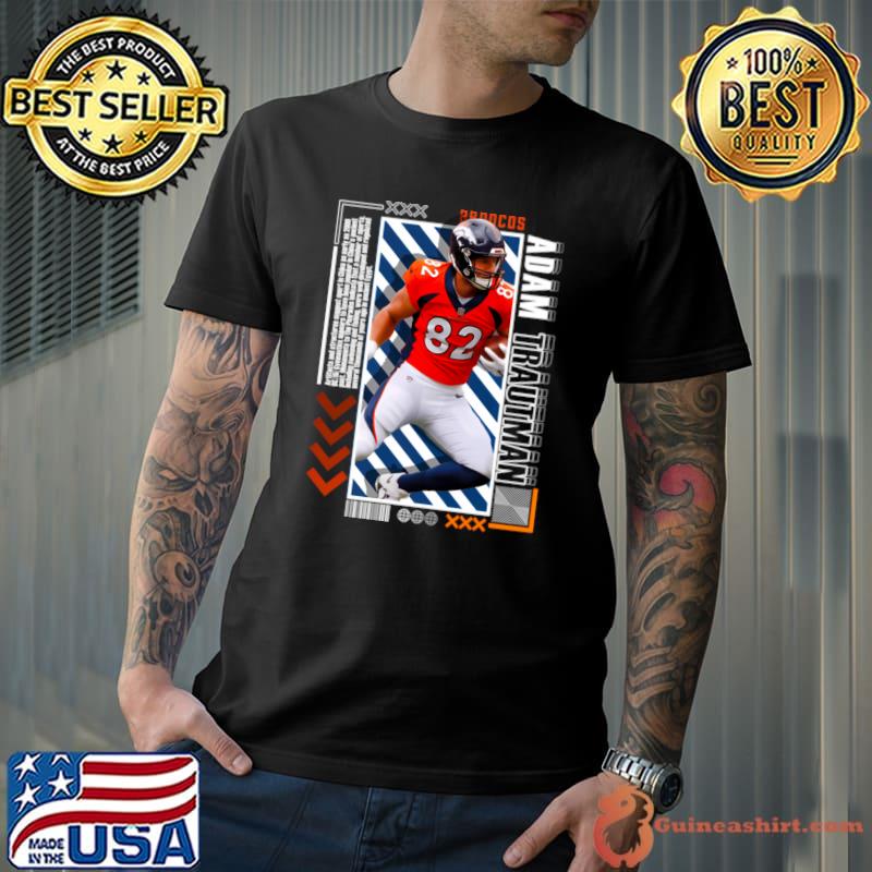 Adam Traut Paper Version 10 American football tight end for the Denver Broncos T-Shirt Unisex