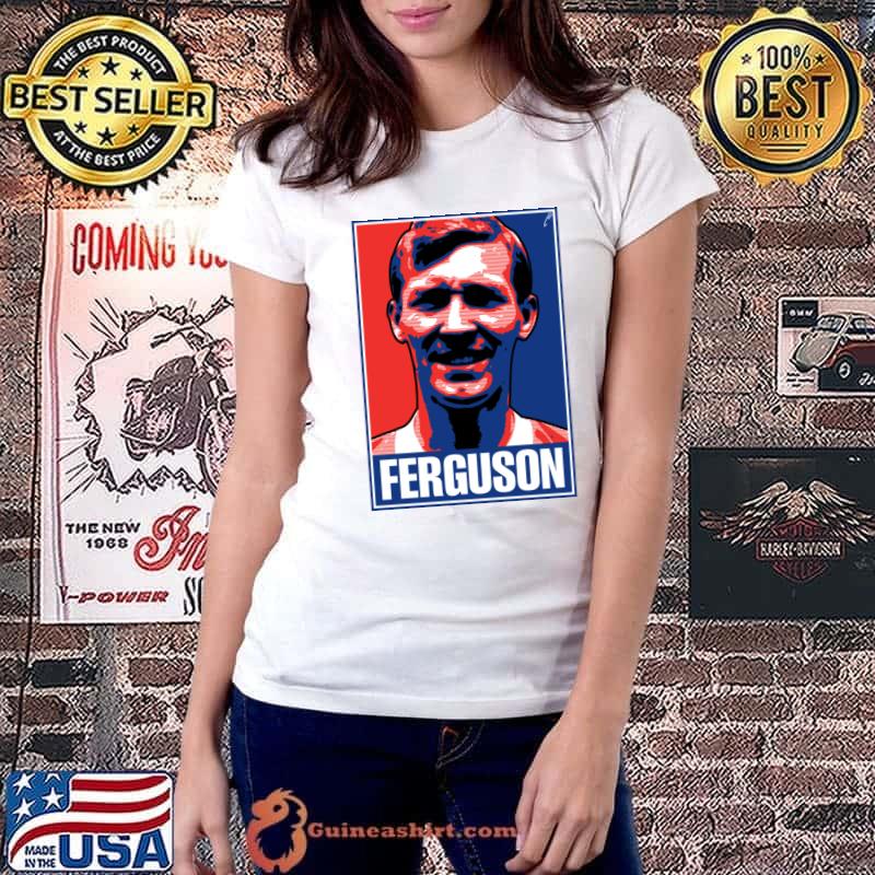 Alex Ferguson Scottish former football manager and player T-Shirt Ladiestee