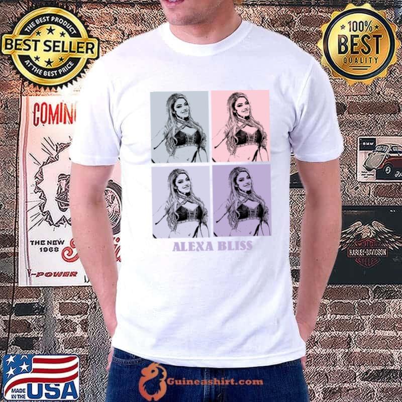 Alexa Bliss Wrestling Pop Art T-Shirt Unisex