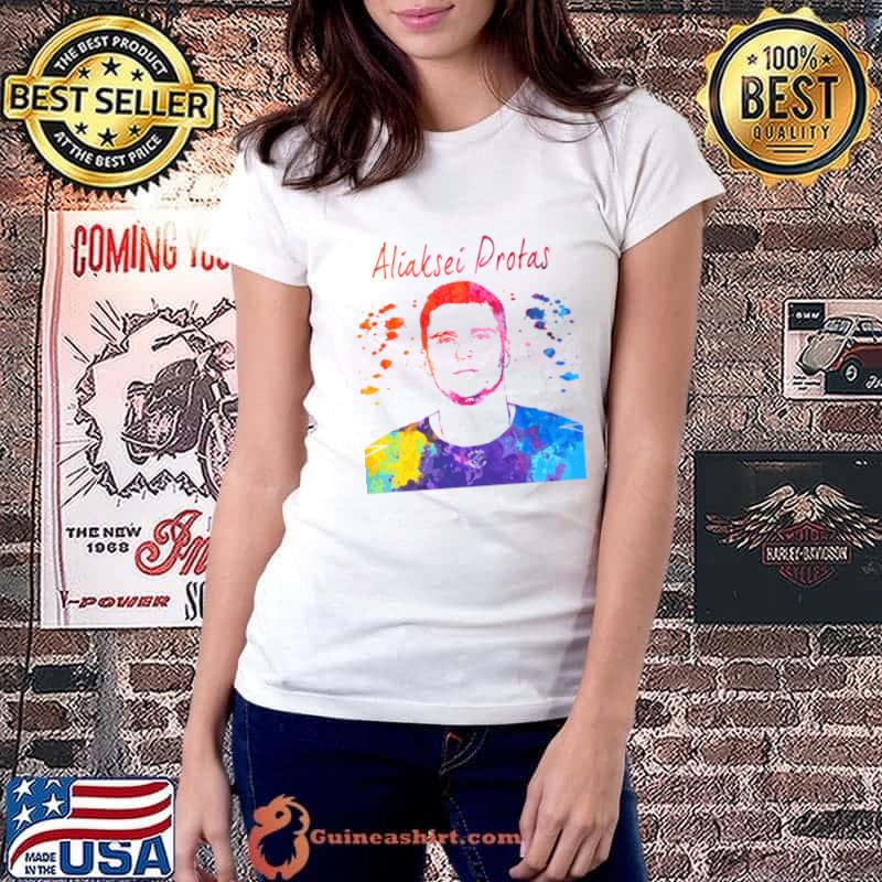 Aliaksei Protas Belarusian professional ice hockey centre for the Washington Capitals T-Shirt
