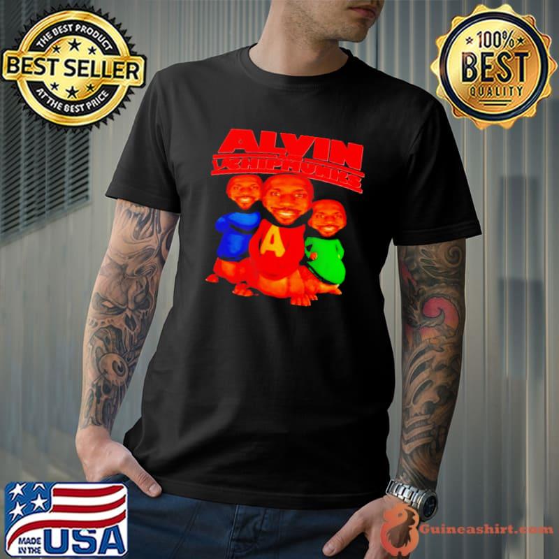Alvin and LeChipmunks LeBron James funny shirt