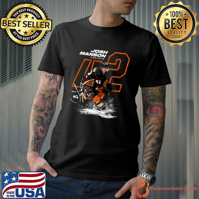 American and Canadian professional ice hockey defenceman josh manson offset T-Shirt
