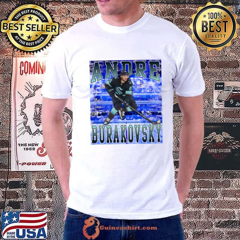 Andre Burakovsky Swedish professional ice hockey forward for the Seattle Kraken T-Shirt Unisex