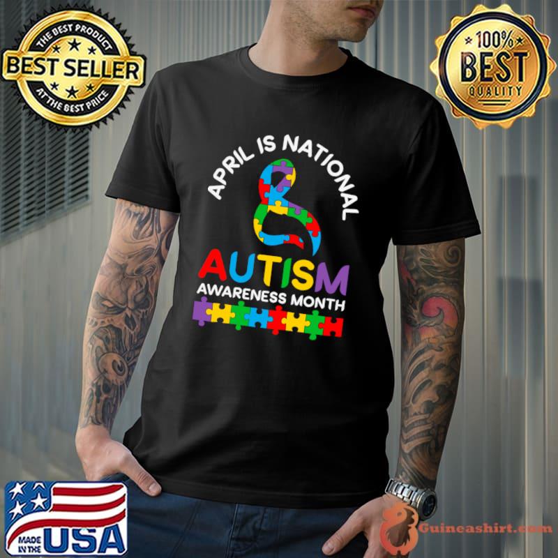 April is national autism awareness month T-Shirt