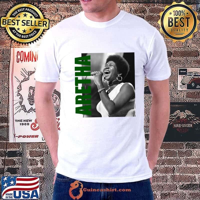 Aretha Franklin American singer songwriter and pianist T-Shirt
