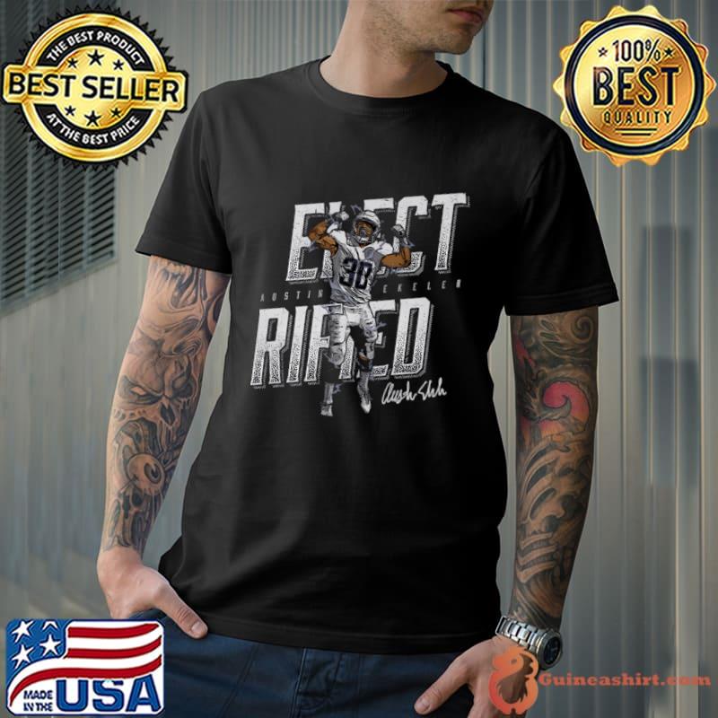 Austin Ekeler American football running back Los Angenel C Electrified T-Shirt