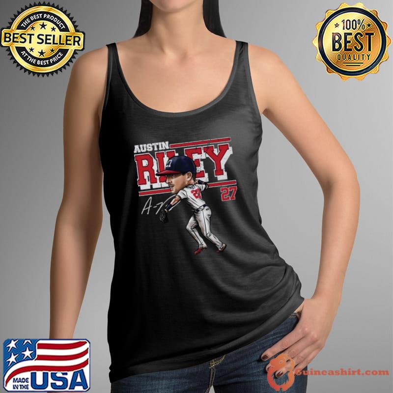 Austin Riley Atlanta Cartoon American professional baseball third baseman T-Shirt Tank Top
