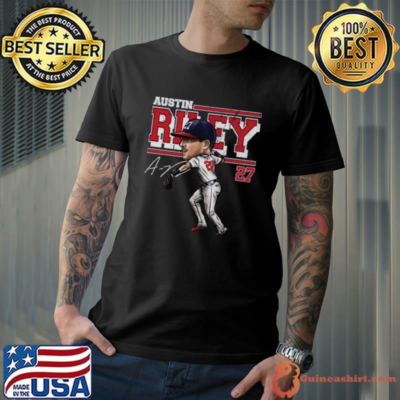 Austin Riley Atlanta Cartoon American professional baseball third baseman T-Shirt