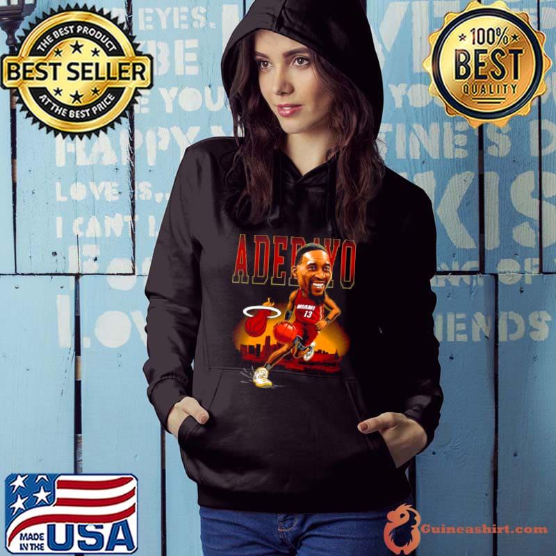 Bam Adebayo Miami Heat City View T s Hoodie