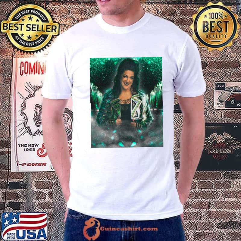 Bayley Green Mania SmackDown Superstar WWE Women's Champion T-Shirt Unisex