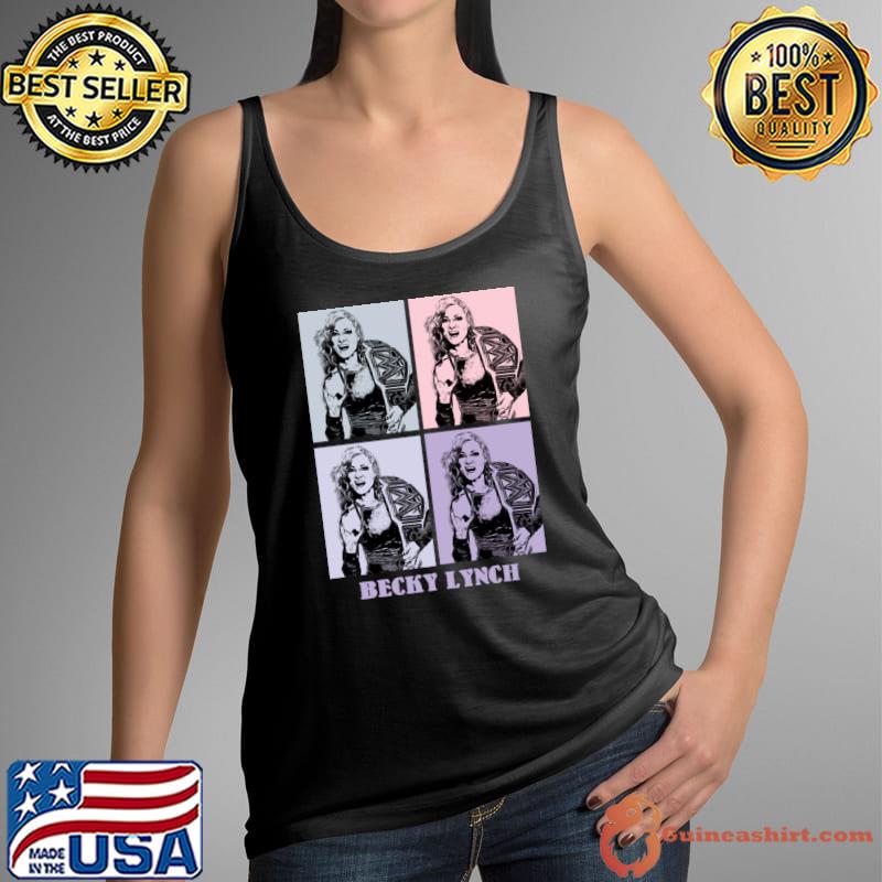 Becky Lynch Wrestling Pop Art Irish–American professional wrestler T-Shirt