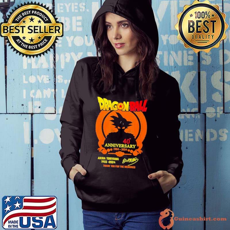 Best Rip Akira Toriyama 1955 2024 Dragon Ball Thank You For The Memories Signatures s Hoodie