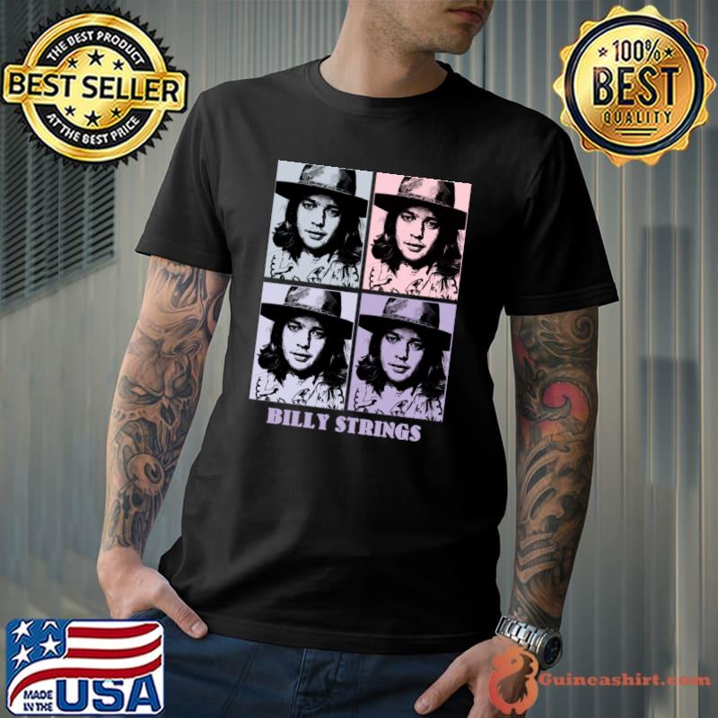 Billy String Pop Art electric performer keeping the improvisational tradition T-Shirt