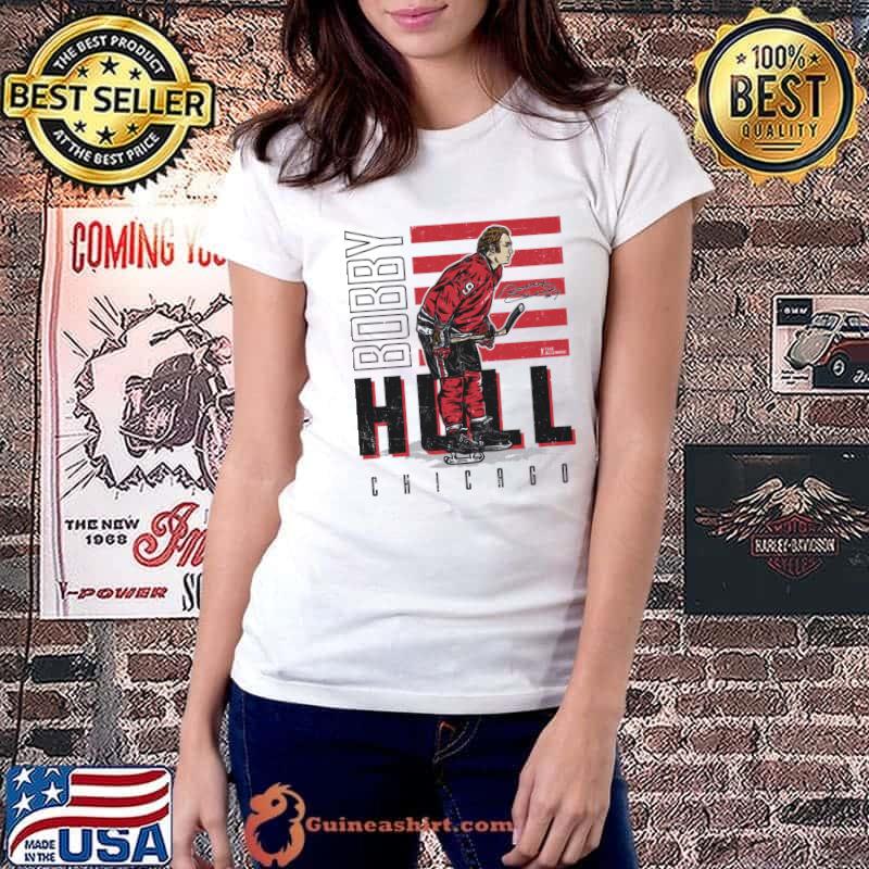 Bobby Hull Canadian professional ice hockey player Chicago Homage T-Shirt