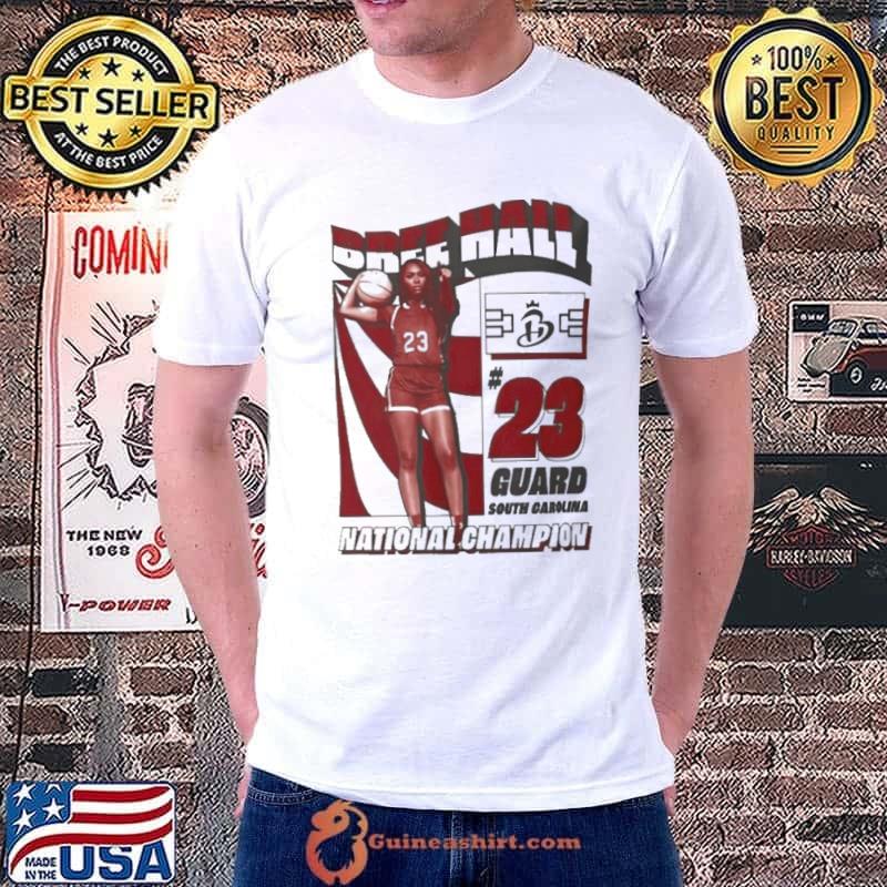 Bree Hall #23 Guard South Carolina National Champion shirt