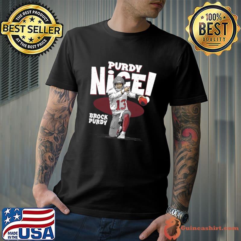 Brock Purdy American football quarterback San Francisco Purdy Nice T-Shirt